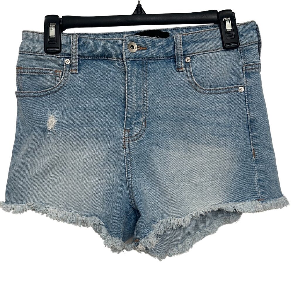 Kendall & Kylie High Rise Drifter Jean Shorts